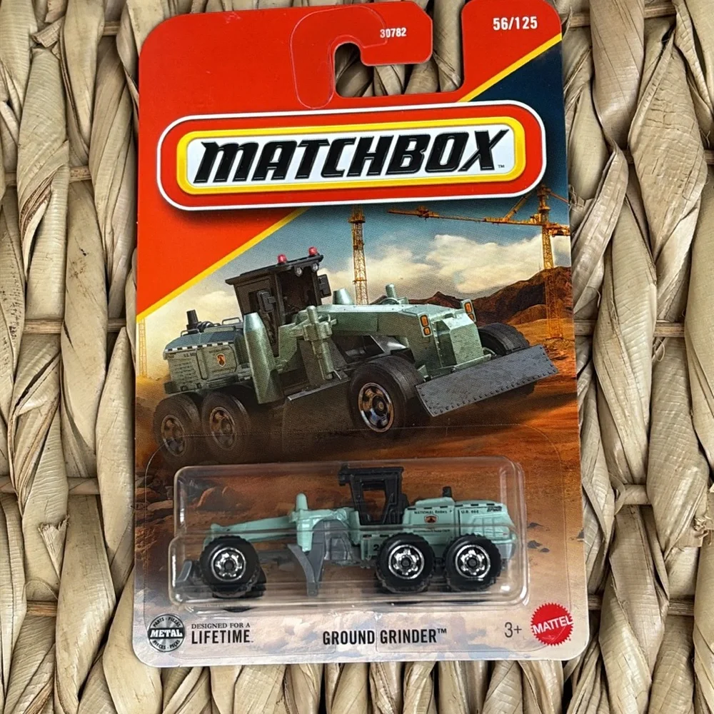Ground Grinder MBX Construction Vehicle Matchbox Truck Diecast New 2025